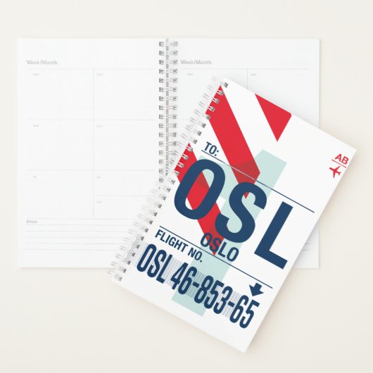 Oslo - Travel Planner 2026 Planer (Anzeige)