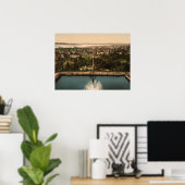 Oslo vom St Hanshaugen Park Norwegen Archivdruck Poster (Heimbüro)