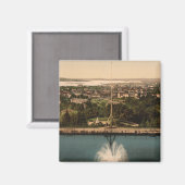 Oslo vom St Hanshaugen Park, Norwegen Magnet (Vorderseite/Rückseite)