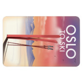 Oslo zum Ski Magnet (Horizontal)