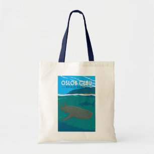 Oslob Cebu Philippinen Walhai Reise Vintage Tragetasche