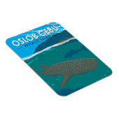 Oslob Cebu Philippines Whale Shark Travel Vintag Magnet (Rechte Seite)