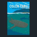 Oslob Cebu Philippines Whale Shark Travel Vintag Poster<br><div class="desc">Oslob Cebu mit Whale Sharks Vektorgrafik Design. Oslob liegt an der Südspitze von Cebu. Es ist eine kleine Küstenstadt, aber sie ist wegen der Walhaie weltberühmt geworden.</div>