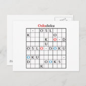 Oslodoku Postkarte (Vorne/Hinten)