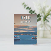 Osloer Kulturstadt Postkarte (Stehend Vorderseite)