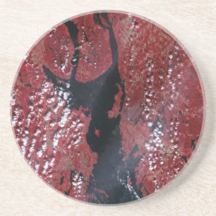 Oslofjorden, Norwegen Sandstone Untersetzer