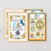 OSM - Osmium Horn Unicorn Game Card Postkarte (Vorne/Hinten)