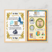 OSM - Osmium Horn Unicorn Game Card Postkarte (Vorderseite)