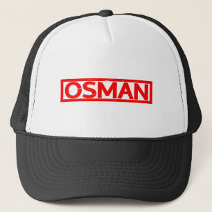 Osman-Briefmarke Truckerkappe