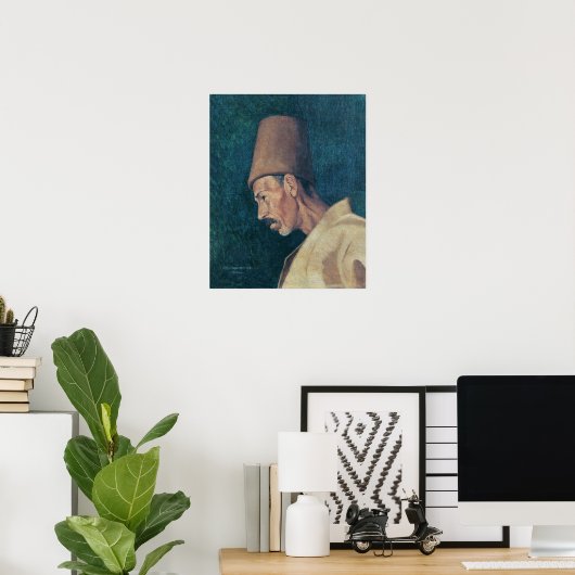 Osman Hamdi Bey Kökenoğlu Rıza Efendi Poster (Heimbüro)