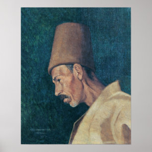 Osman Hamdi Bey Kökenoğlu Rıza Efendi Poster
