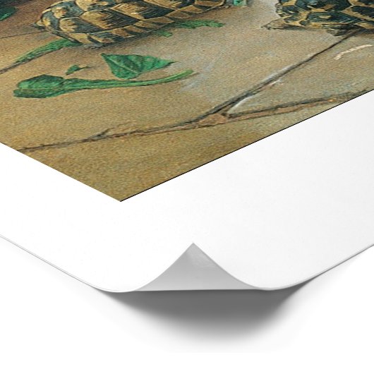 Osman Hamdi Bey The Tortoise Trainer Poster (Ecke)