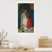 Osman Hamdi Bey The Tortoise Trainer Poster (Küche)