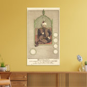 Osman I (1259-1326) Gründer des Osmanischen Reiche Leinwanddruck (Insitu (Wohnzimmer))