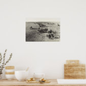 Osmane auf der Gaza-Linie Poster (Küche)