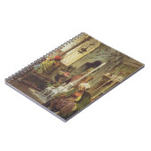 Osmane-Café, 1862 (Farbelitho) Notizblock (Linke Seite)