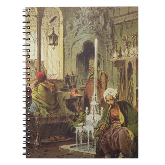 Osmane-Café, 1862 (Farbelitho) Notizblock (Vorderseite)