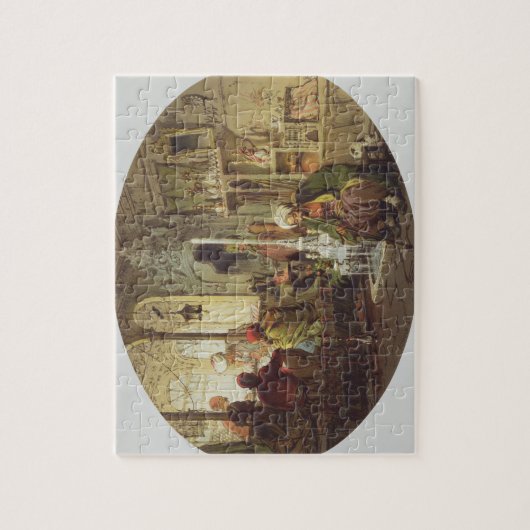 Osmane-Café, 1862 (Farbelitho) Puzzle (Vertikal)