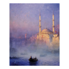Osmanische Architektur Nusretiye Top-Kahné-Moschee Poster