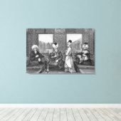 Osmanische Dignitare Leinwanddruck (Insitu (Holzboden))