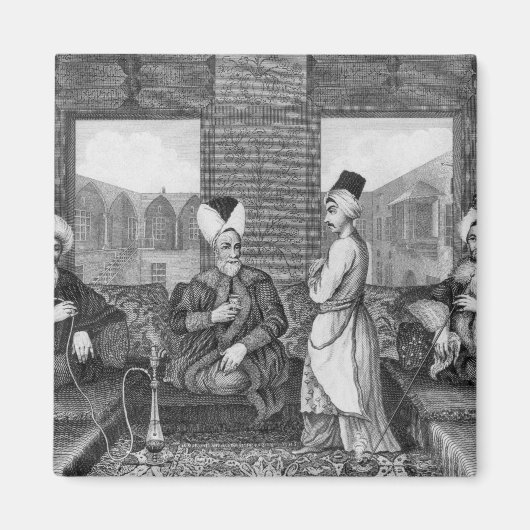 Osmanische Dignitare Magnet (Vorne)