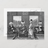 Osmanische Dignitare Postkarte (Vorne/Hinten)