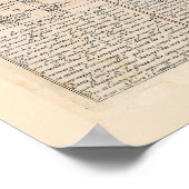 Osmanisches Empire Karte von Henri Chatelain (1719 Poster (Ecke)