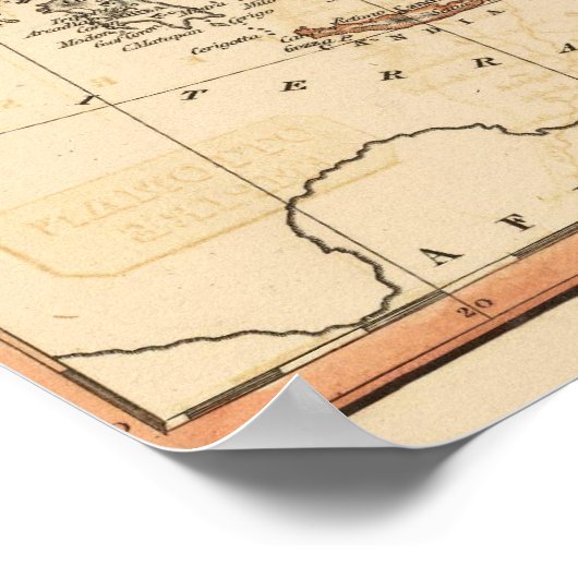 Osmanisches Reich Poster (Ecke)