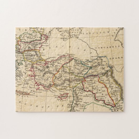 Osmanisches Reich Puzzle (Horizontal)