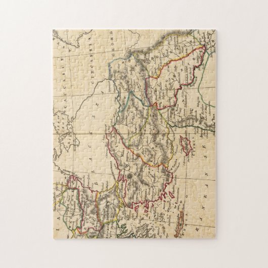 Osmanisches Reich Puzzle (Vertikal)