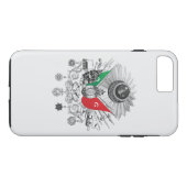 Osmanisches Reichgrayscale-Wappen Case-Mate iPhone Hülle (Rückseite (Horizontal))
