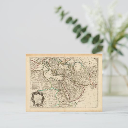 Osmanisches und Persisches Reich von G. Delisle (1 Postkarte (Stehend Vorderseite)