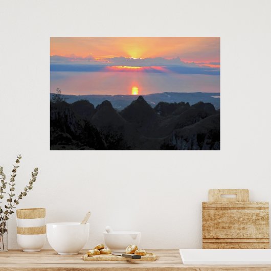 Osmena Peak II Poster (Küche)