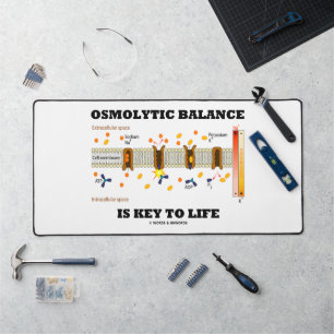 Osmolytische Balance ist der Schlüssel zur Lebensd Schreibtischunterlage
