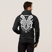 Osmorica Zip Up Hoodie (Schwarz voll)