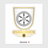 Osnabruck Aufkleber (Blatt)