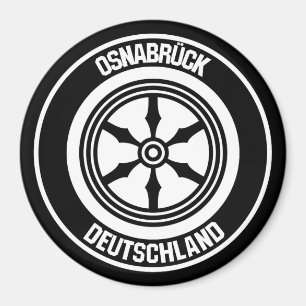 Osnabrück Round Emblem Magnet