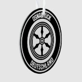 Osnabrück rundes Emblem Ornament (Vorderseite)
