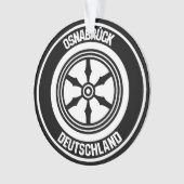 Osnabrück rundes Emblem Ornament (Vorderseite)