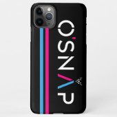 O'Snap Black iPhone Case Hülle (Rückseite)