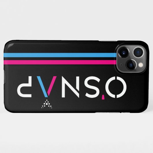 O'Snap Black iPhone Case Hülle (Rückseite (Horizontal))