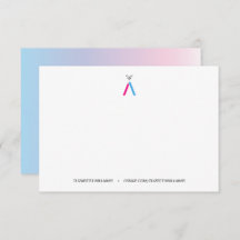 O'Snap Botschafter Hinweis Dankeschön Karte