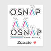 O'Snap-Kleber Aufkleber (Blatt)