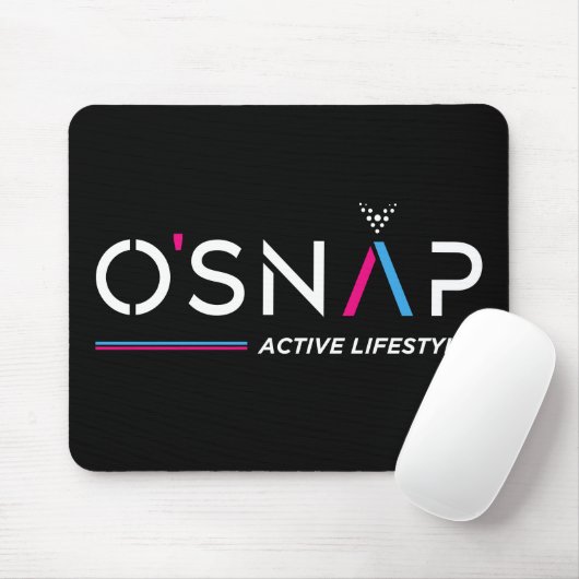 O'Snap-Logo Mousepad (Mit Mouse)