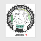 OSNEB Rescue Custom Cut Vinyl Aufkleber (Blatt)