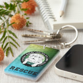 OSNEB Rettungs-Acryl-Schlüsselanhänger Schlüsselanhänger (Vorderseite rechts)