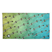 OSNEB Schlafzimmer Kissen Hüllen Kissenbezug (Rückseite-Rechts)