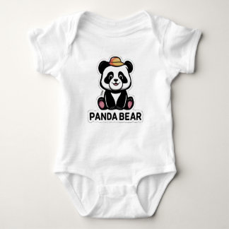 Oso Panda Baby Strampler