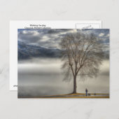 Osojus Walking the Dog Postkarte (Vorne/Hinten)