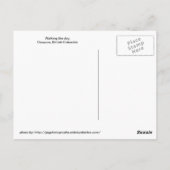 Osojus Walking the Dog Postkarte (Rückseite)